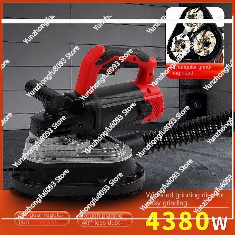 NUOVA Levigatrice a Nastro per Cemento e Calcestruzzo da 5580W, Macchina per Lucidatura e Pulizia Pavimenti, Smerigliatrice, Affilatrice, Taglierina