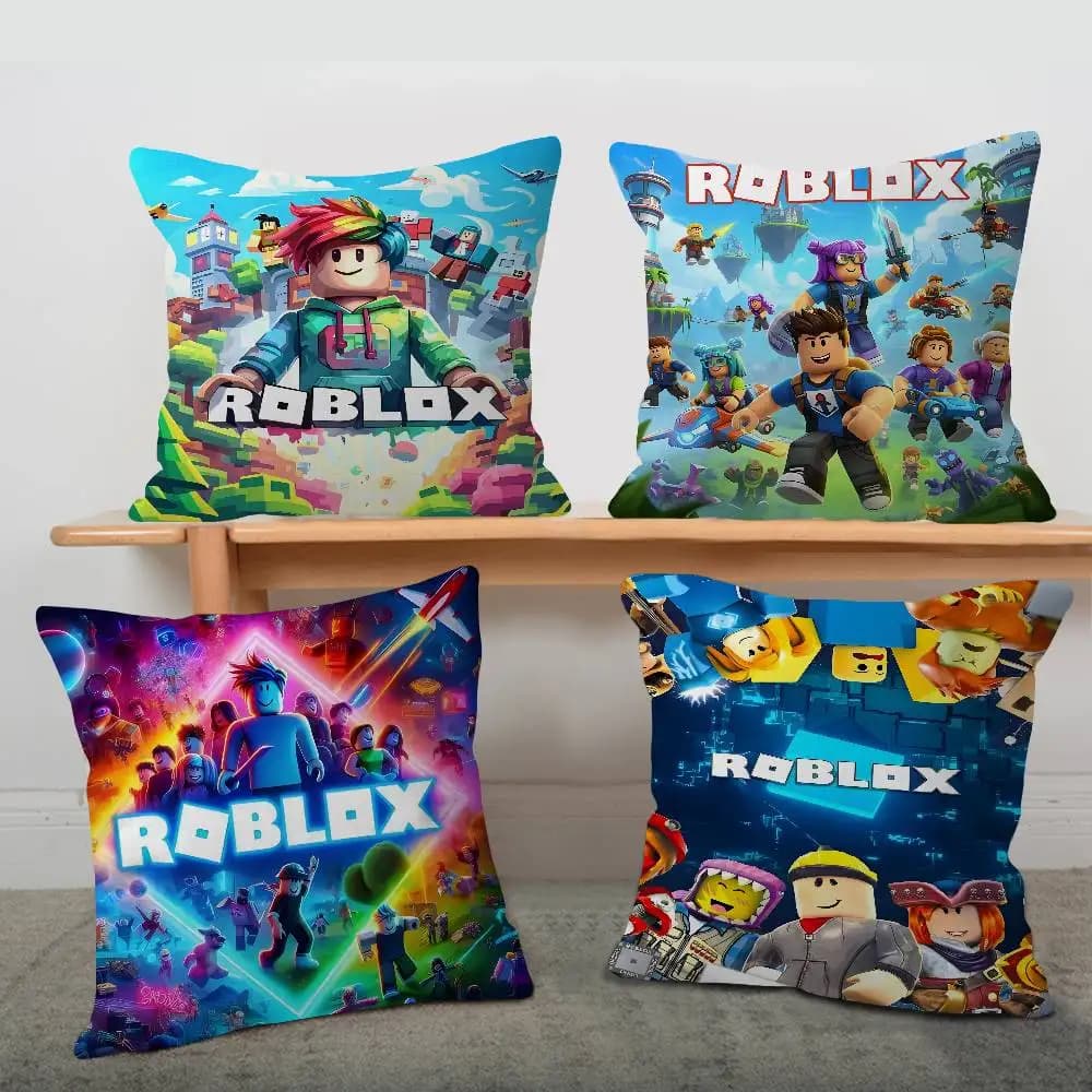 Hot Game R-Robloxs-X Cool Cushion Cover Cuscini per divano in poliestere Cuscini decorativi per la casa Fodera per cuscino decorativa