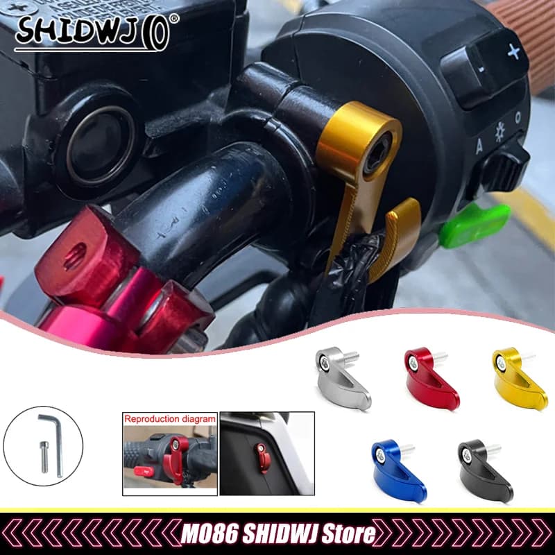 1 pc universal hook for motorcycle hook for aluminium alloy helmet single hole hook for motorcycle electric scooter for cross bike