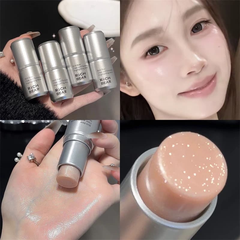 Clear Water Gloss Evidenzia Stick Smoothed Mud Glitter Layed Silk Basin Evidenzia Cosmetics Scenting for Face Fishing