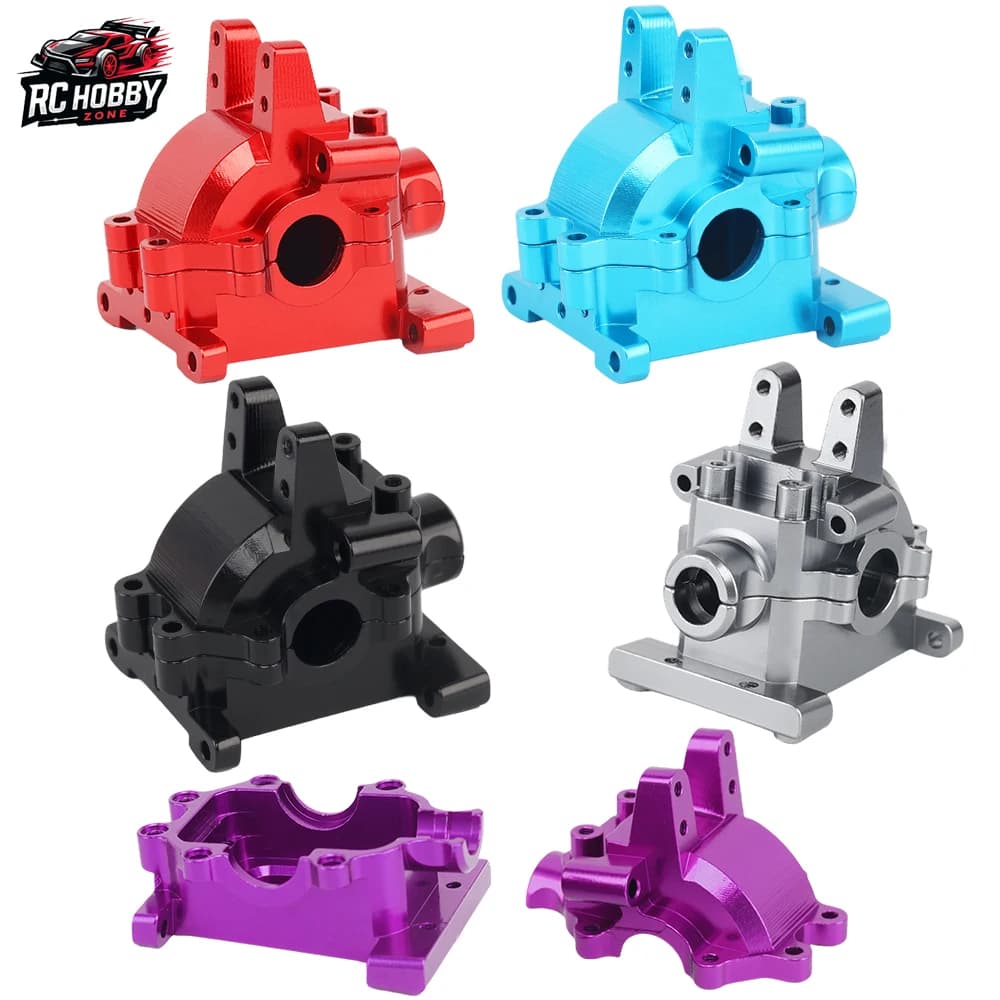 MJX 14210 14209 tomaia in metallo sotto il coperchio del cambio alloggiamento per 1/14 14160 14161 RC Car Upgrade pezzo di ricambio