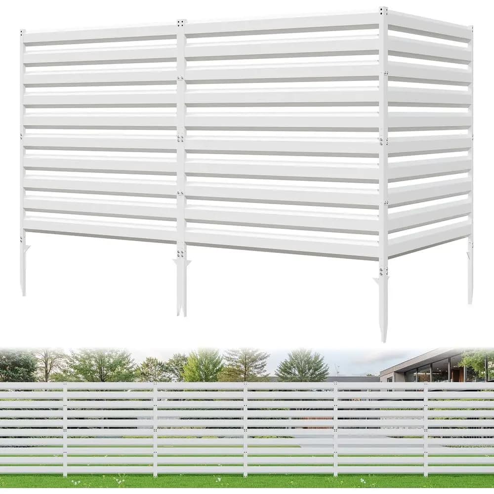 42" H x 38" W Metal Privacy ence Panels or Outside, Air Conditioner ence, Decorative ence Panels or Patio Privacy, Trash Can Hid