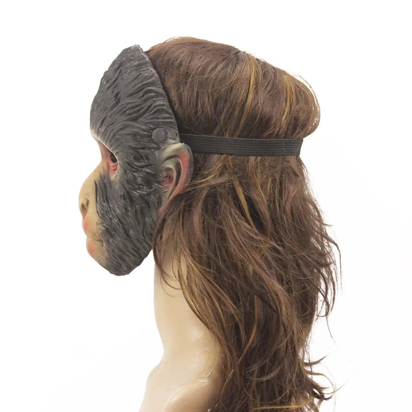 Realistic Halloween costume with monkey mask for wedding favors