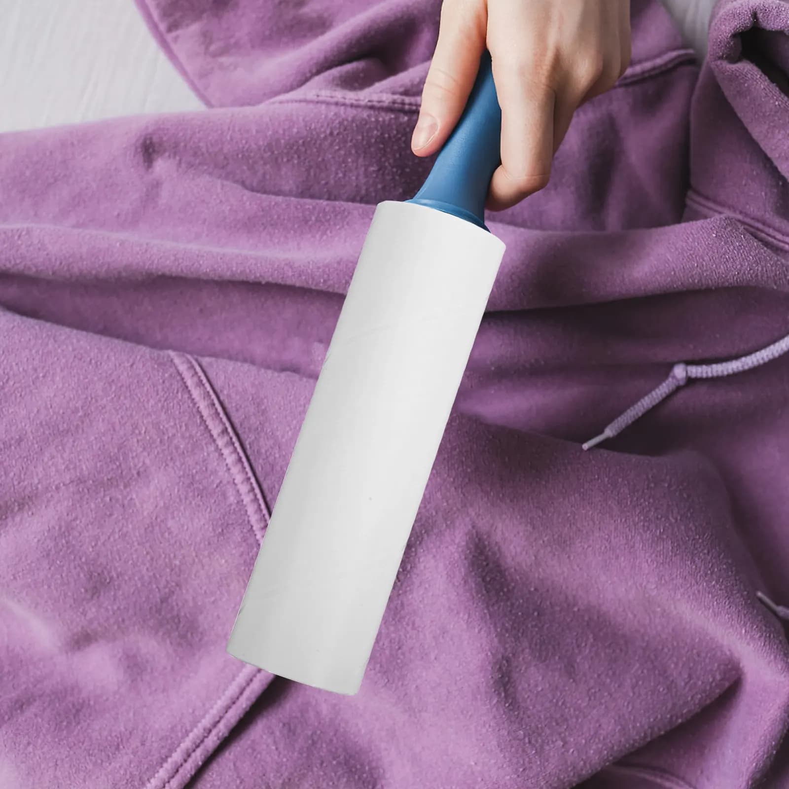 10 Rolls Lint Roller Refill Extra Sticky Pet Hair Remover Reusable Adhesive Sheets for Clothes Furniture Car Seats Bedding