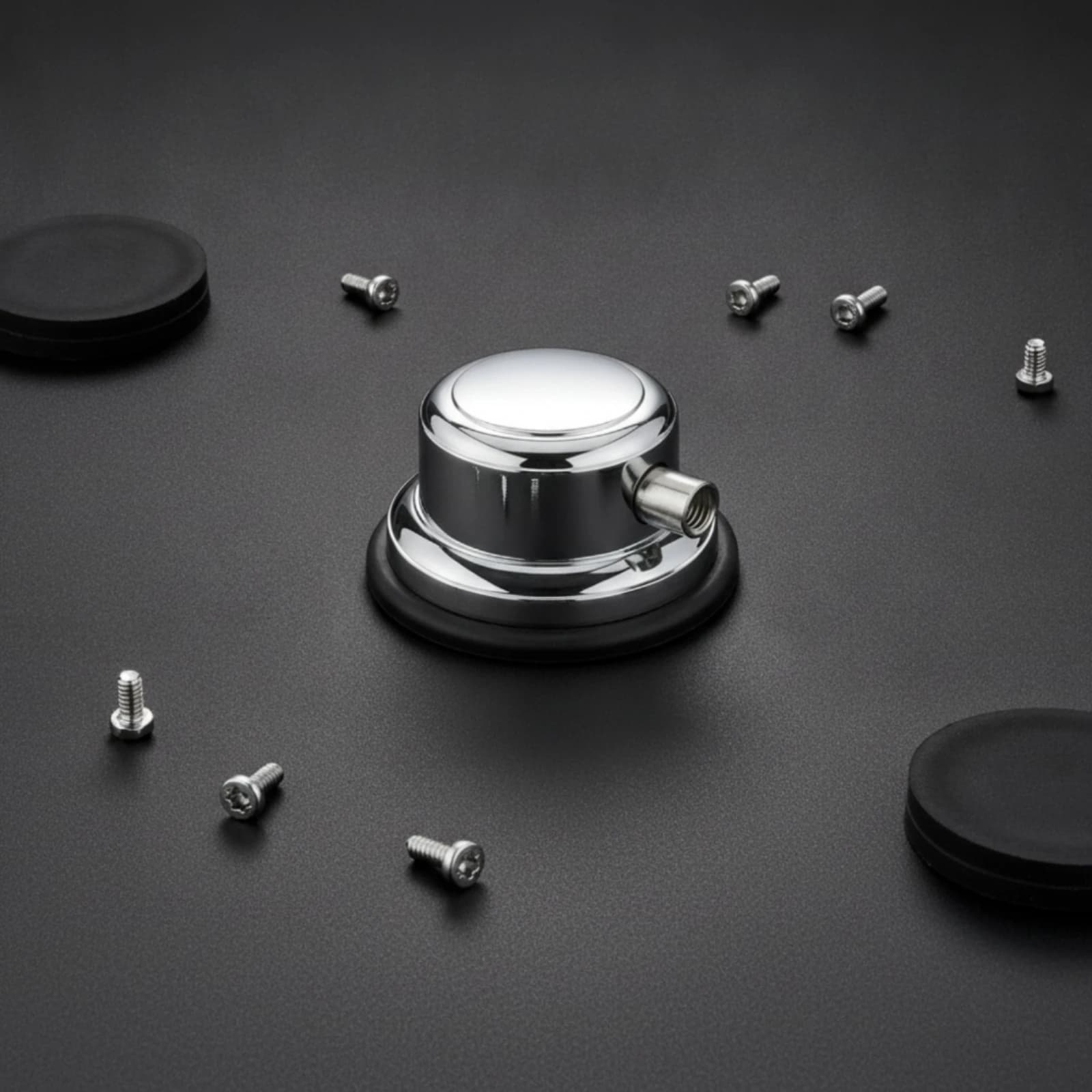 9 Pieces Drum Lug with Rubber Pad Polished Metal Drum Connector Hardware Wear-Resistant High Hardness for Drummers