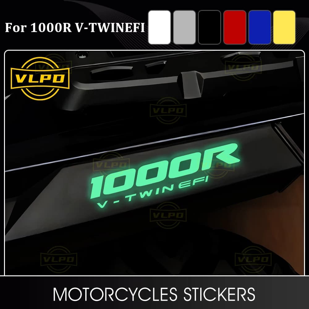 Adesivi Luminosi Impermeabili per ATV, Decalcomanie per Can-Am Outlander 1000R V-Twin EFI Renegade 1000R, Accessori