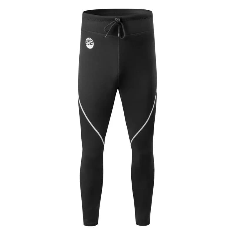Pantaloni da immersione termici flessibili da 1,5 mm, pantaloni da snorkeling spessi da uomo e da donna, pantaloni da surf, pantaloni da nuoto invernali