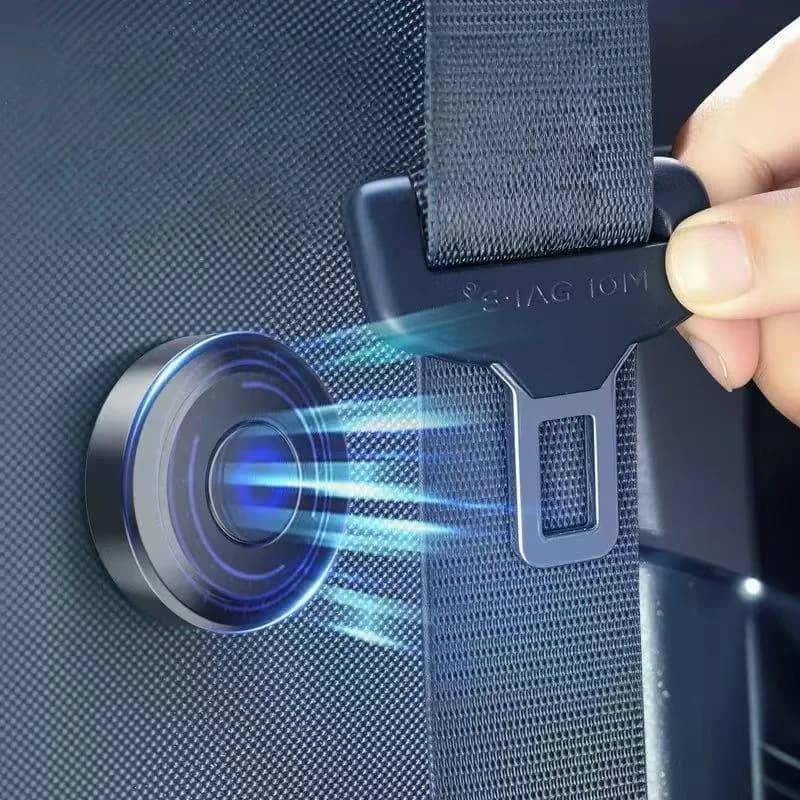 Clip per cintura di sicurezza regolabile per auto, sicura e stabilizza la cintura per impedire lo scivolamento durante la guida.