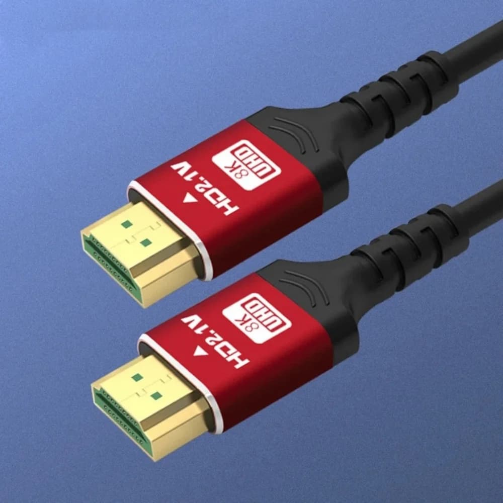 HDMI 2.1 Cable 8K 60Hz 48Gbps High Speed HDR 3D 4K 144Hz Audio Video Cord 0.5m 1m 2m 3m 5m for TV Computer Game Console
