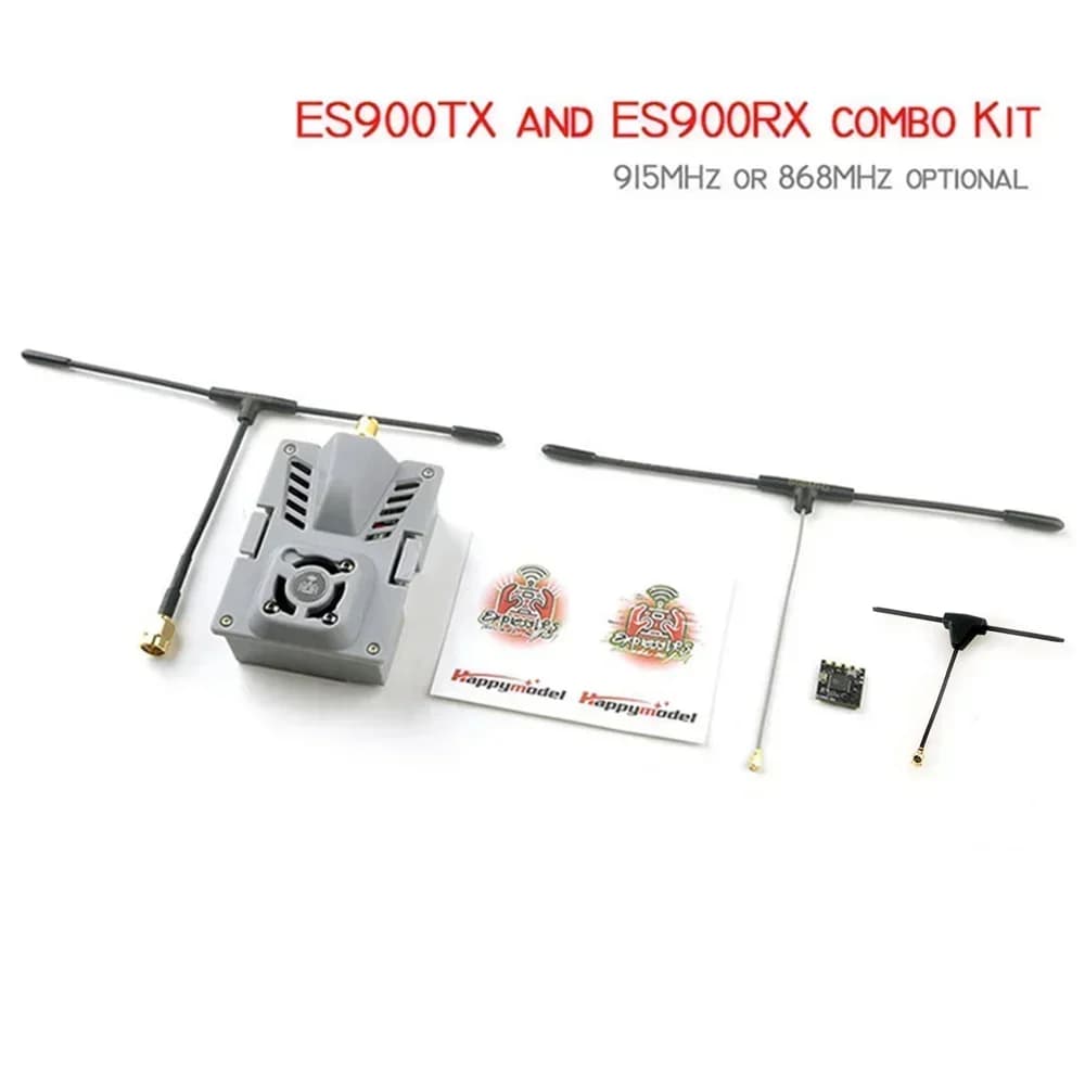 Set ricevitore modulo RF HappyModel ES900TX ES900RX ELRS - 915 Mhz / 868 MHz