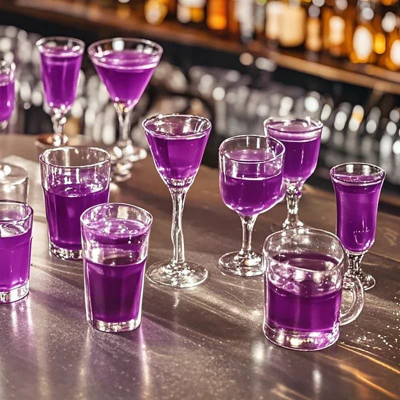 10 Pezzi Miniature di Bicchieri da Vino, Boccali da Birra, Bottiglie di Vino in Resina, Modelli per Casa delle Bambole, Arredamento e Decorazione