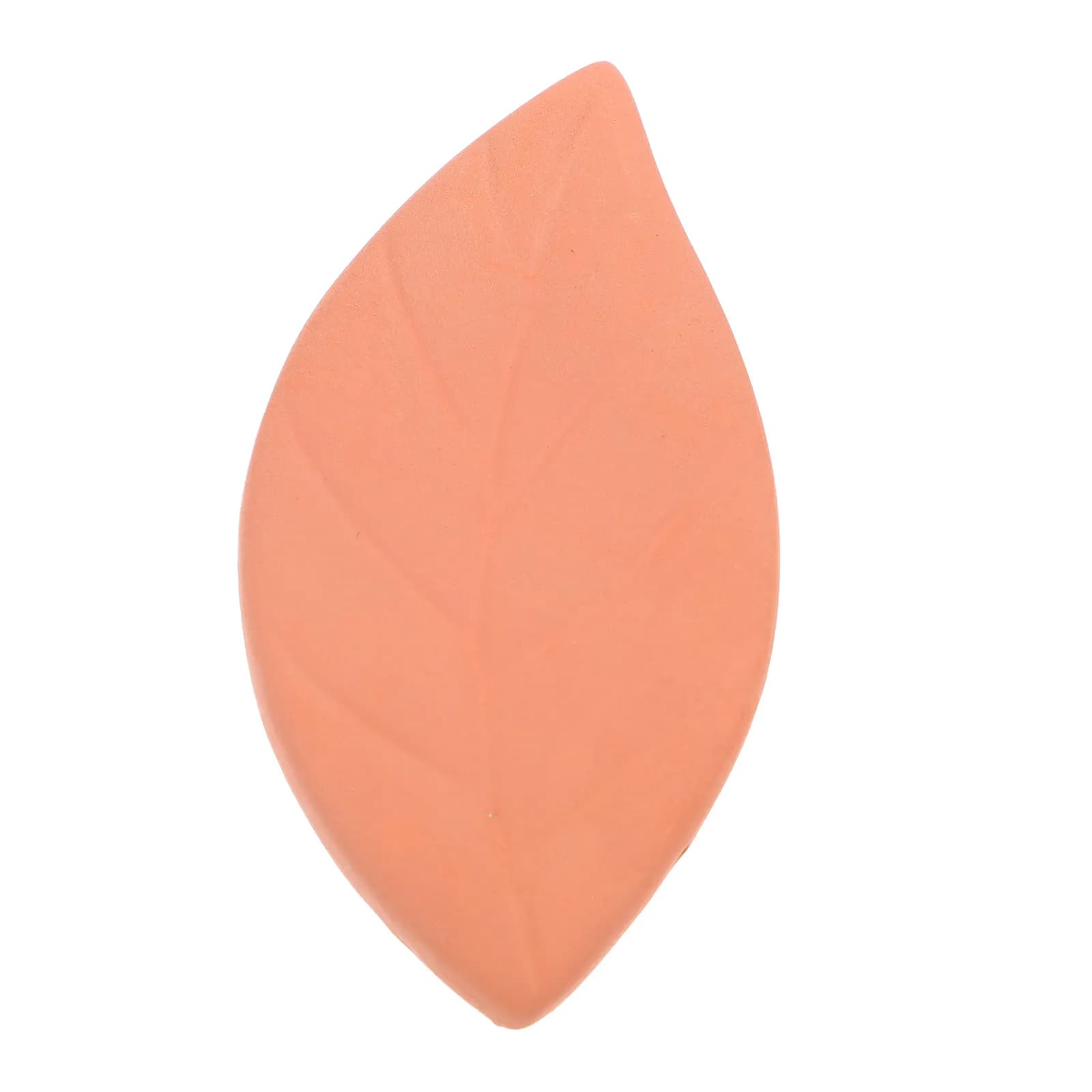 Dispositivo umidificatore in terracotta a forma di foglia per zucchero di canna, riutilizzabile, per conservare alimenti come biscotti, patatine, spezie e sale