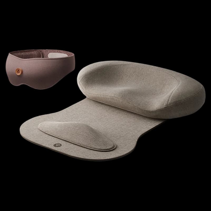 For Eye Mask & Meditation Cushion Combo, Relaxation Set for Yoga & Sleep