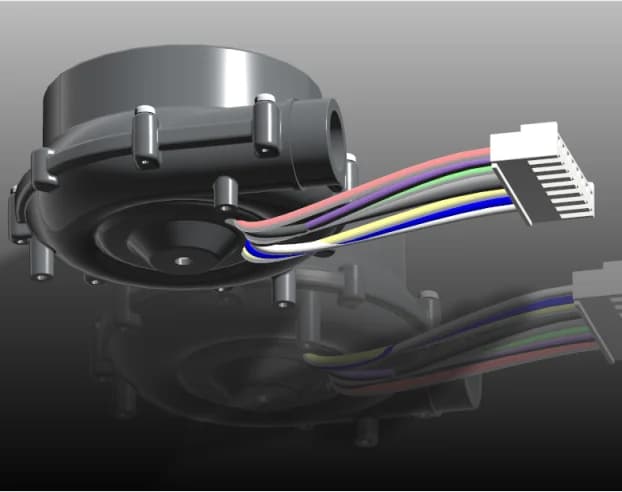 Ventilatore centrifugo CC 12 V ad alta pressione
