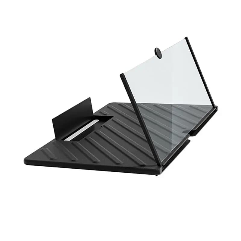 'ABUP' 20 inch screen magnifier 3D phone magnifying HD Enlarge projector screen compatible with all smartphones, Black
