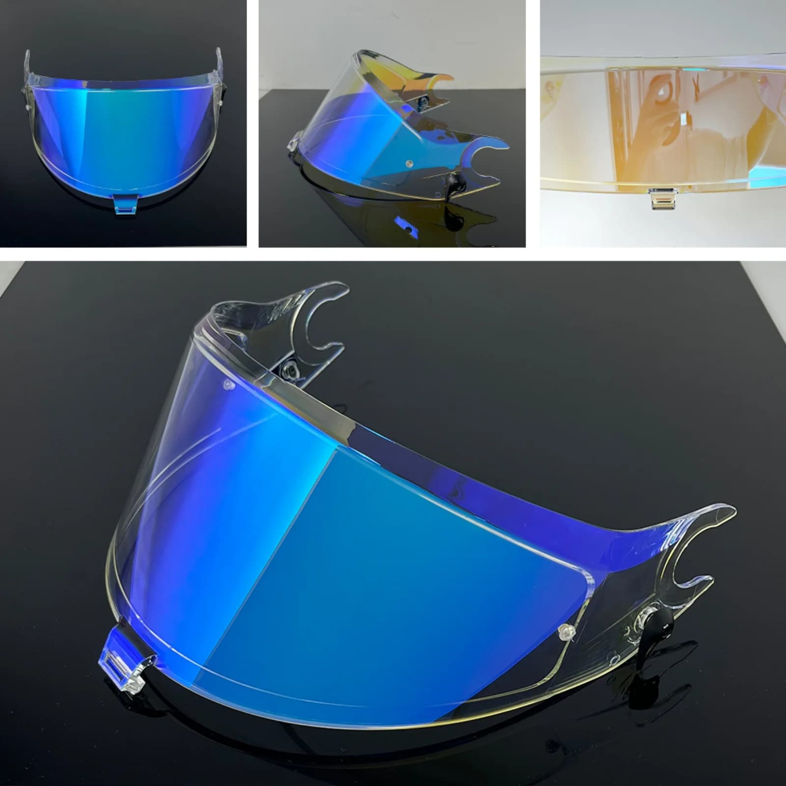 Visiera Spartan per casco SHARK Spartan GT, Spartan GT PRO, protezione solare, visiera anti-UV, accessori per casco da moto