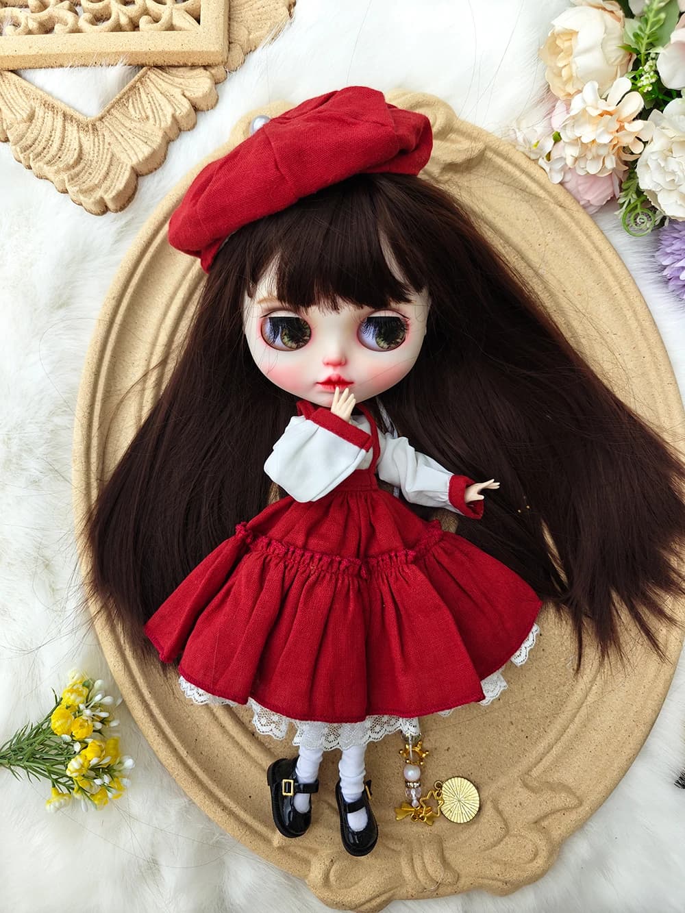 New Blythe Doll clothes handmade OB22 OB24 AZONE Blyth doll accessories Dress blythe clothing