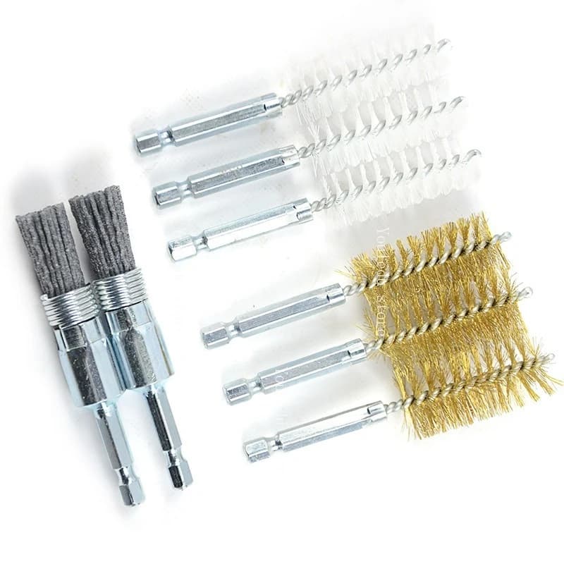 Adatto per kit pulitore sedile iniettore diesel, kit spazzola agente detergente, strumento di manutenzione spazzola pulizia XC1089A
