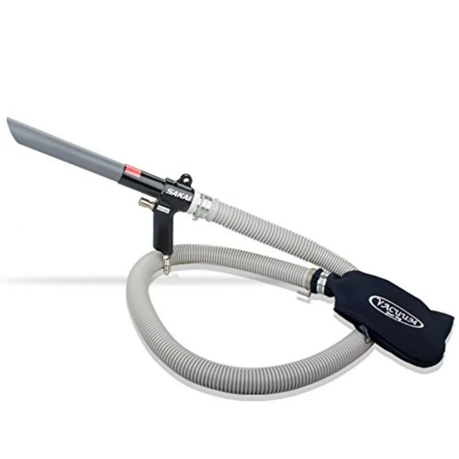 Kit Aspirapolvere Pneumatico - Doppia Funzione Aspirazione e Soffiaggio con Sacchetti, Tubo e Accessori