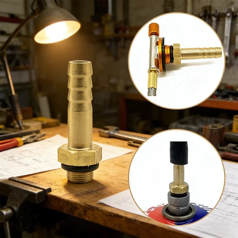 Adapter with Switching Valve for Camping Stove, from GPL Tank to Gas cooker, Universal for Open Kitchen and Portable Grill
