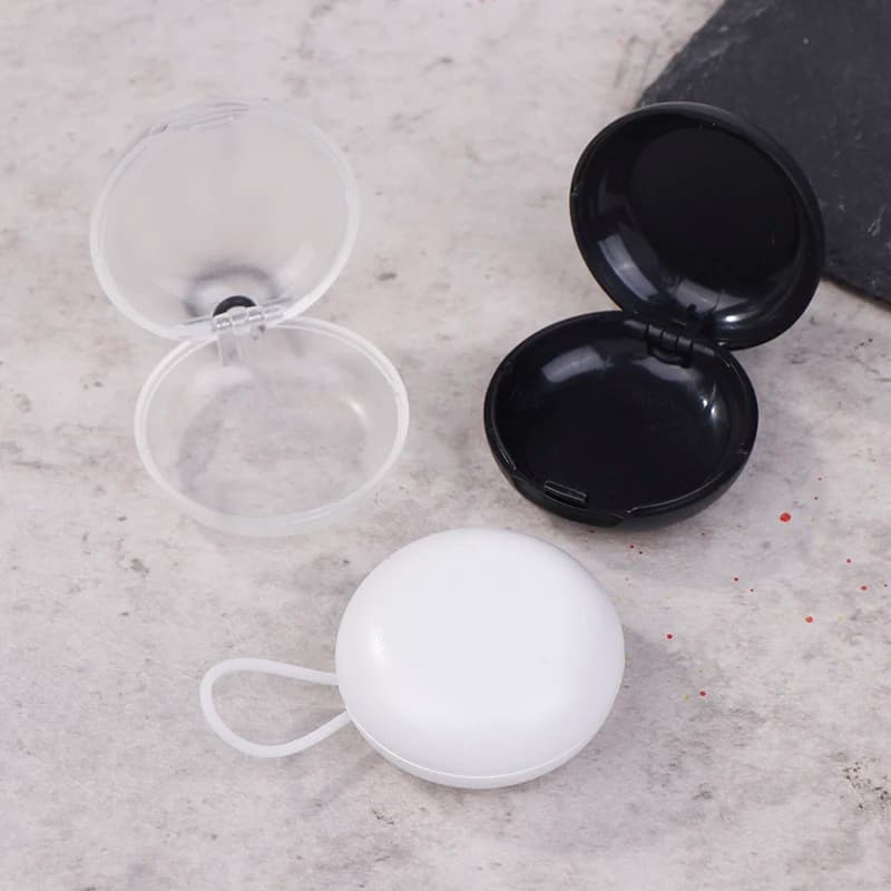 Scatola Portatile Mini in Plastica per Tappi per Orecchie Insonorizzanti, Organizer per Gioielli e Orecchini