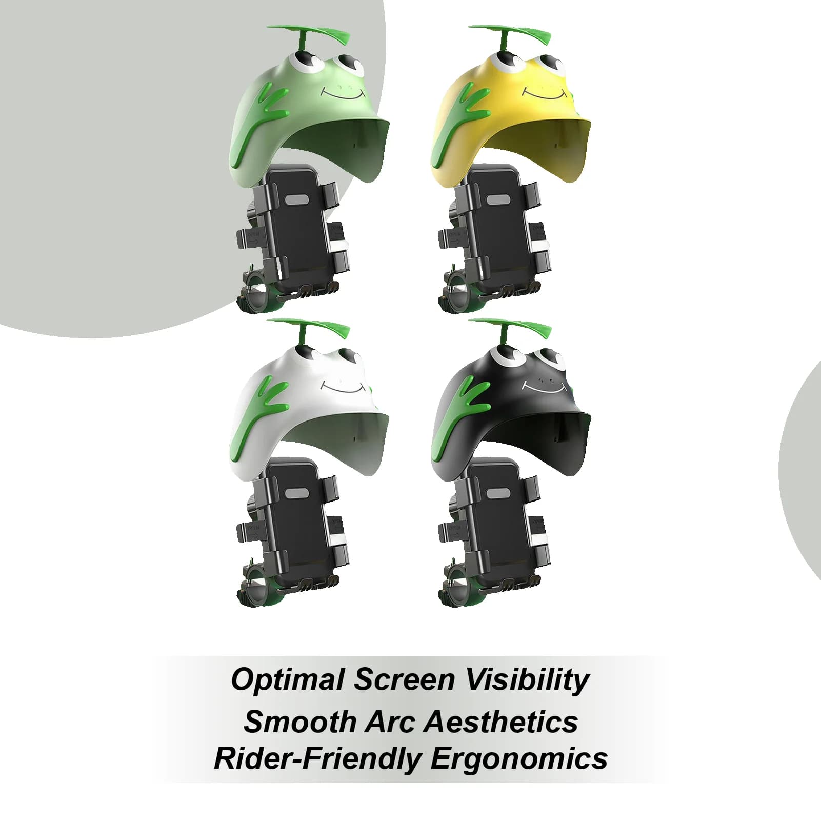Nice support for small helmet phone Support for cycling bike phone Support for electric bike phone with waterproof GPS navigation