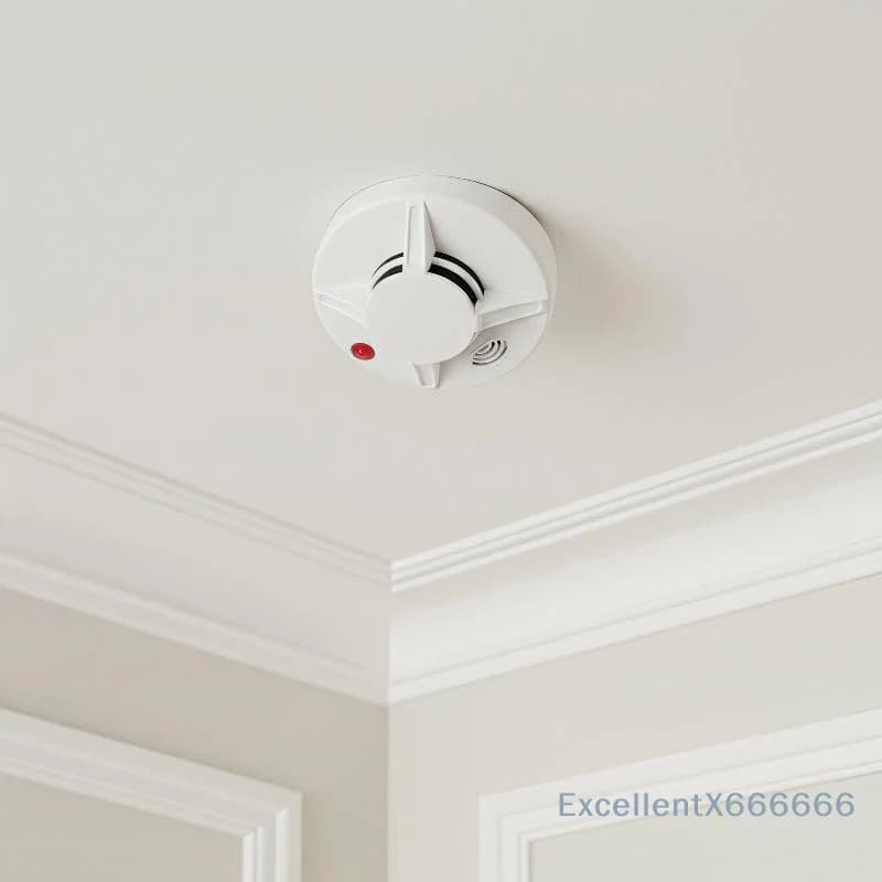 4G NB Smart Smoke Detector Remote Monitoring Real Time SMS Alert High Sensitivity Fire Alarm for Small Shops