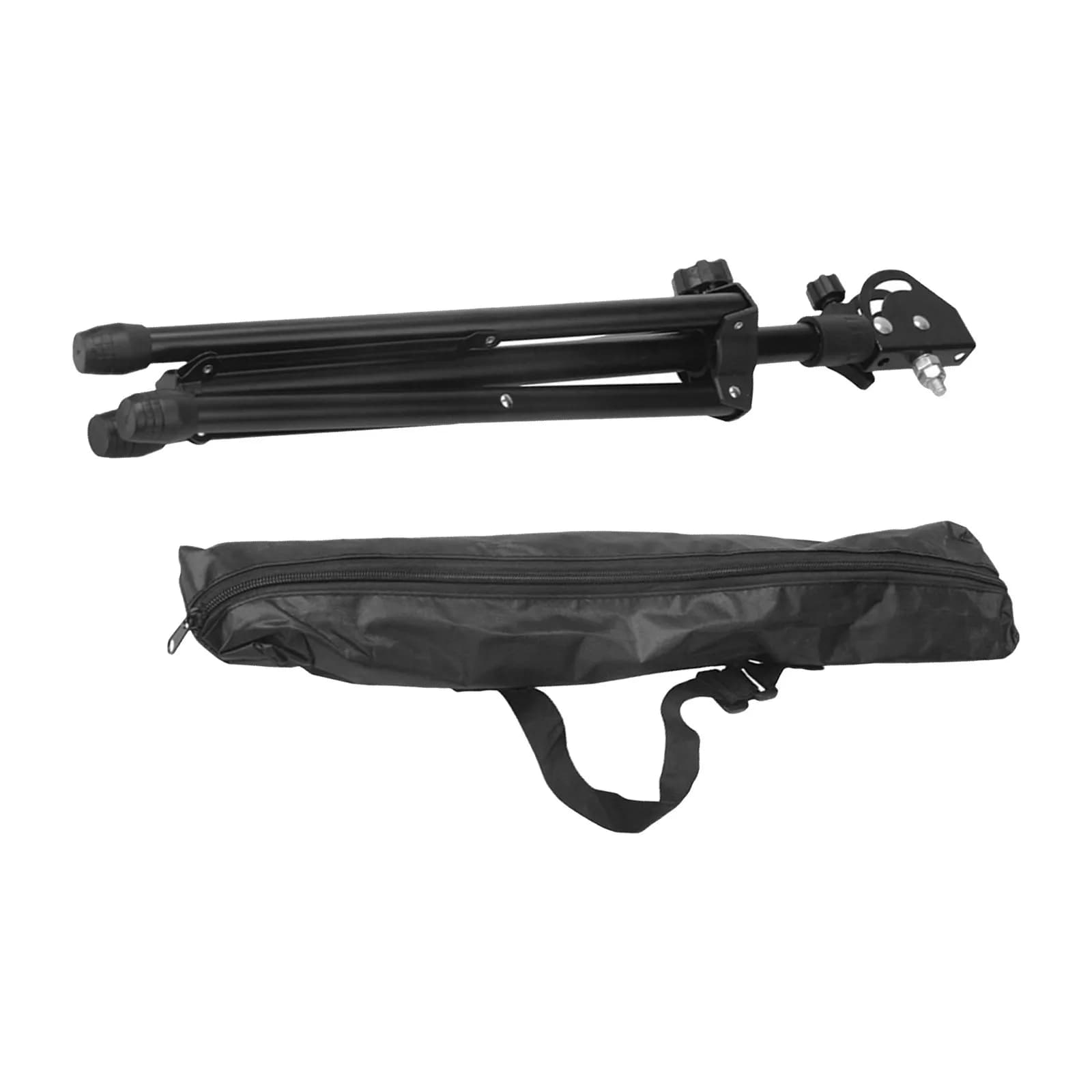 Set Supporto Portatile per Tamburo da 8 Pollici - Treppiede in Metallo con Borsa per il Trasporto, Supporto a Doppia Faccia per Pad di Pratica per Rullante e Percussioni