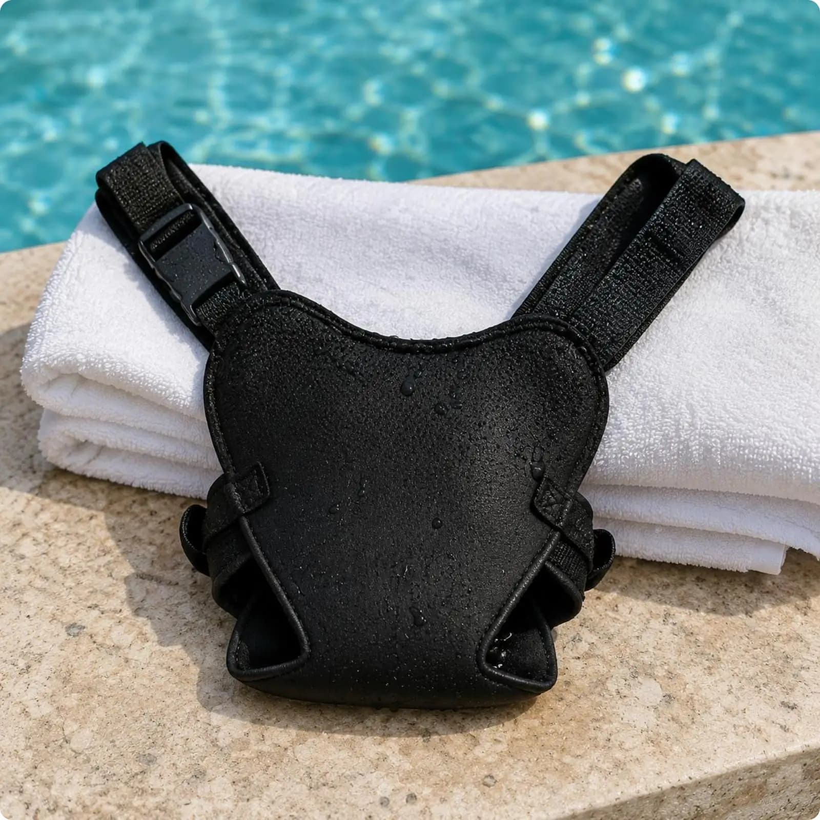 Infant Aquatic Harness Quick Dry Neoprene Water Carrier Baby Swim Float Support for Pool and Beach Outings