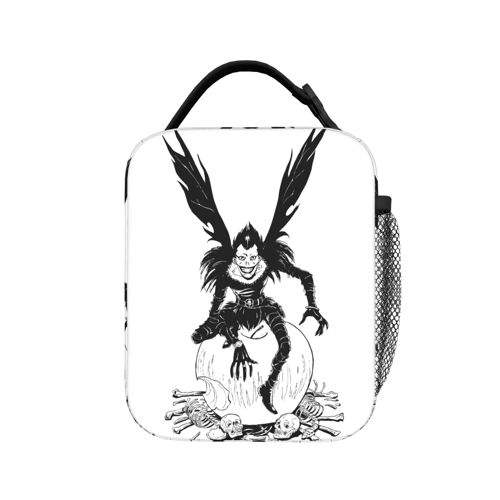 Ryuk Death Note Insulated Lunch Bags Cooler Bag Lunch Container Shinigami Anime Tote Lunch Box Food Handbags Beach Travel