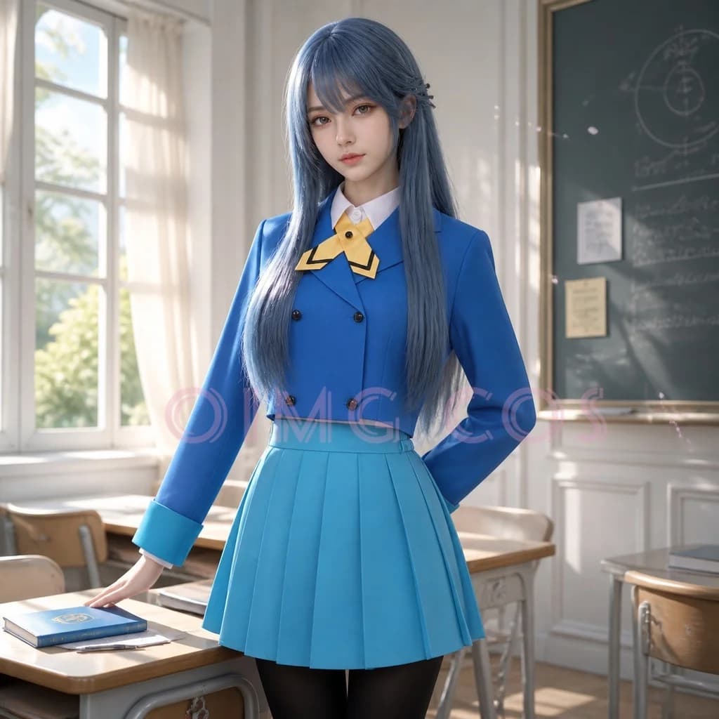 Magic Knight Rayearth Umi Ryuuzaki Cosplay Costume Full Adult Set Halloween Carnival Cloak For Comic Con Cos Events