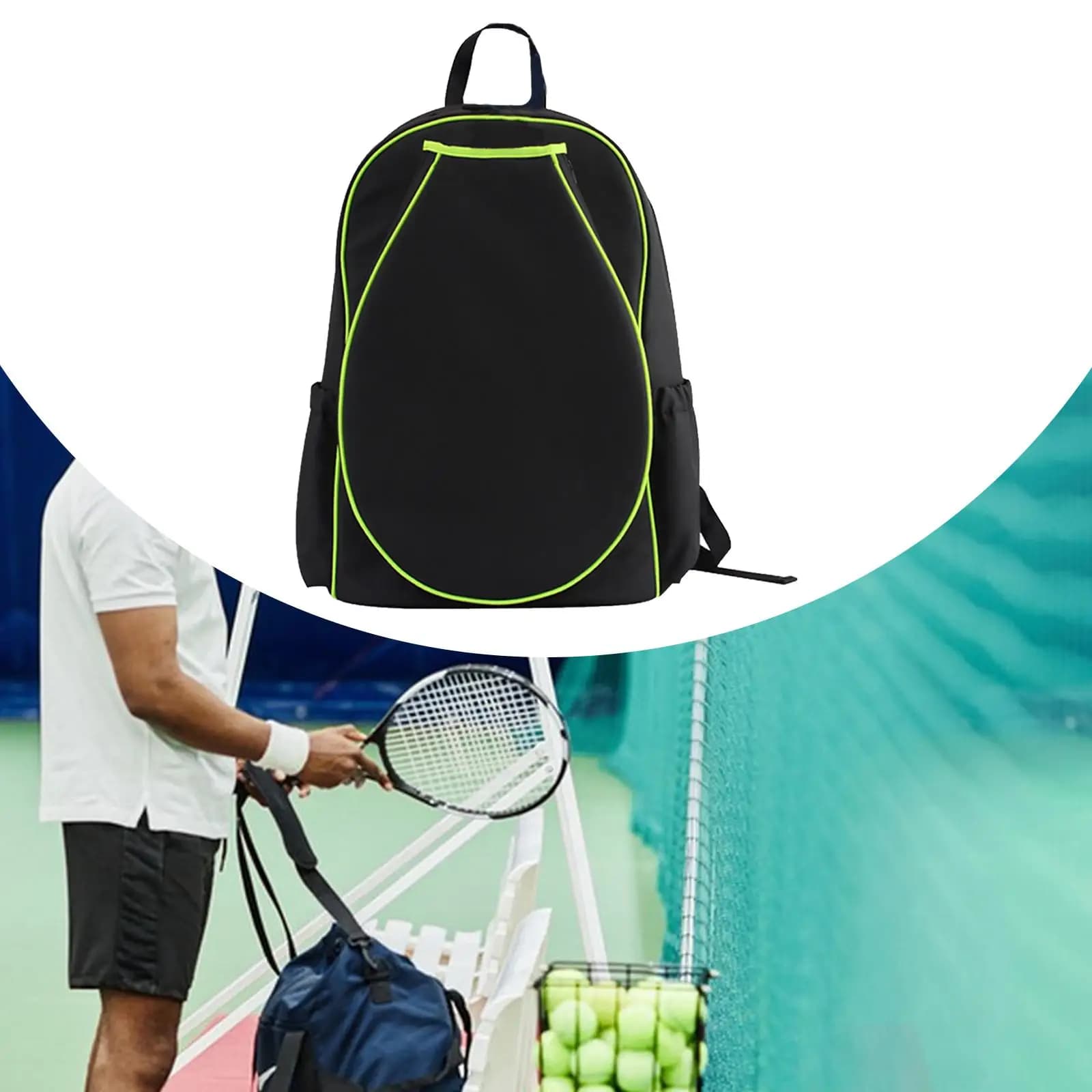 Tennis Backpack Bag for Racket Transport Multifunctional Gym Bag Lightweight Waterproof Tennis Racket Bag for Badminton Racket