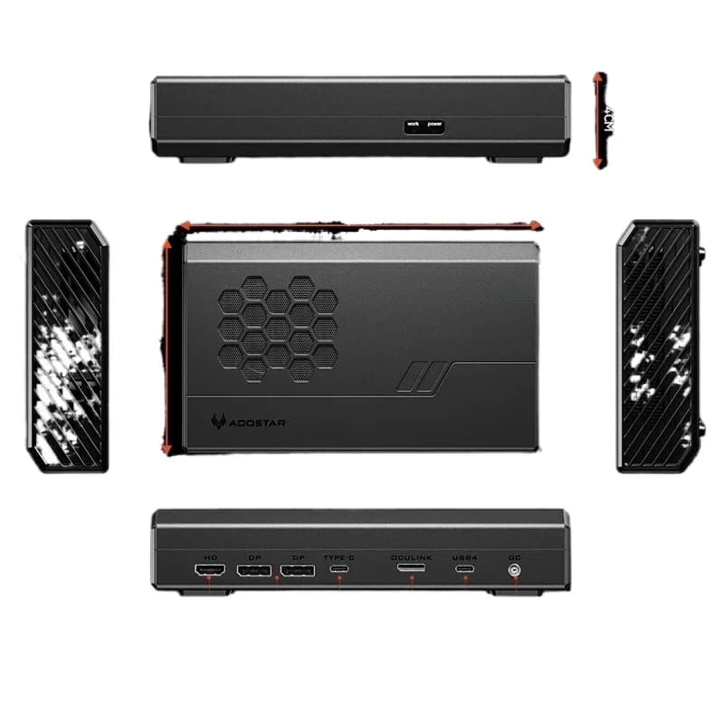 Docking station mobile indipendente Interfaccia USB4 OCulink