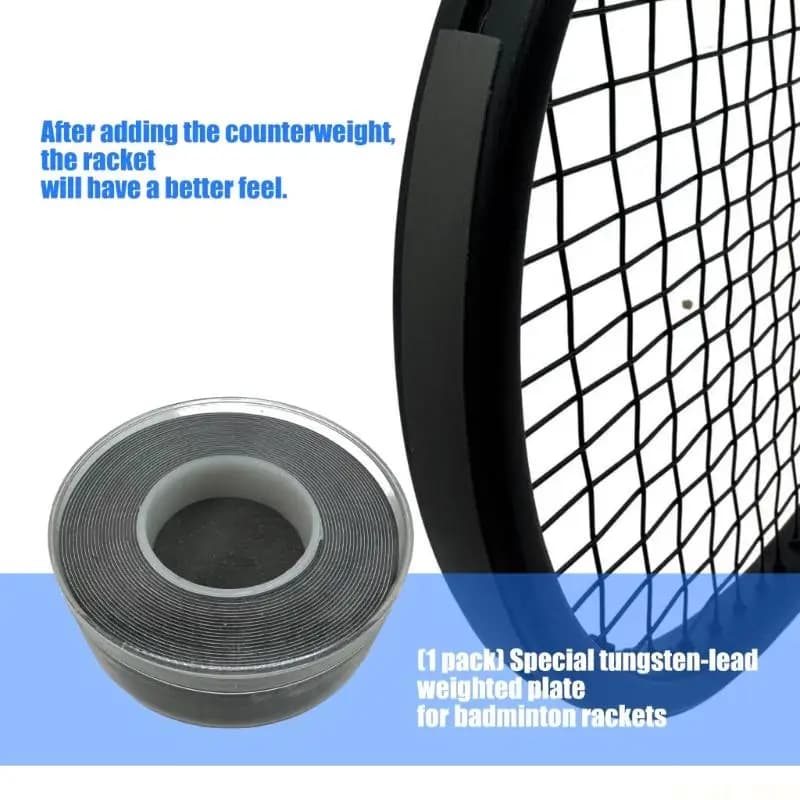 M5TC Premium Badminton Racket Weighted Plate Weight Adjusters Balance Weight Plate