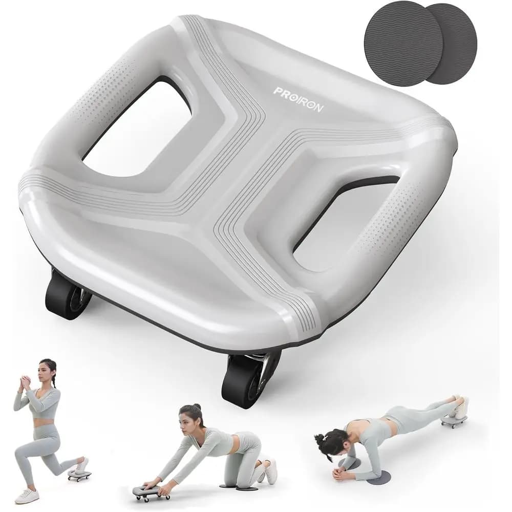 Multifunctional Additive Wheel with Knee Support for Full Core Training