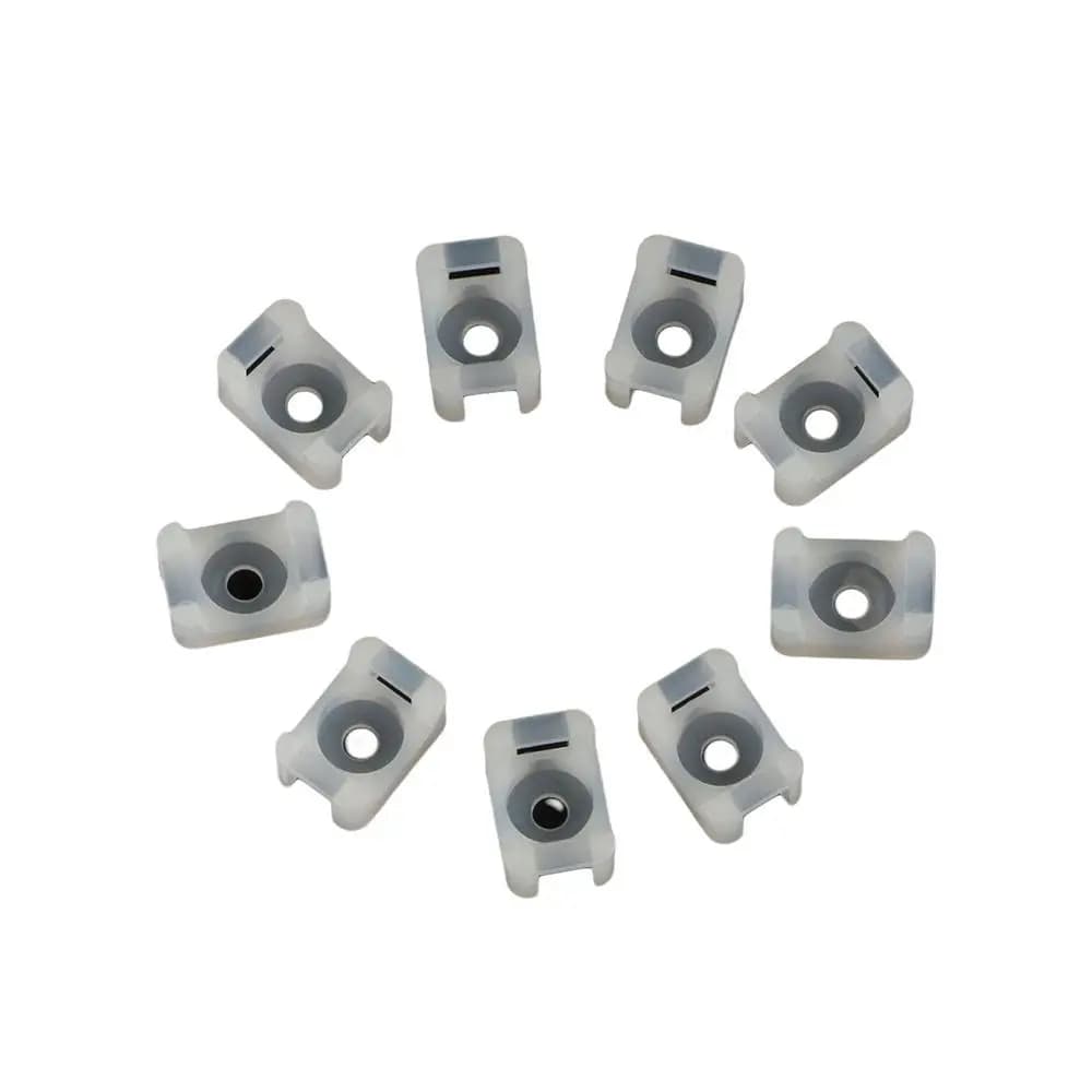 Base di Fissaggio per Fascette Stringicavo, Supporto in Plastica per Fascette, Morsetto per Cavi, Supporto per Fascette, Base di Fissaggio con Fibbia