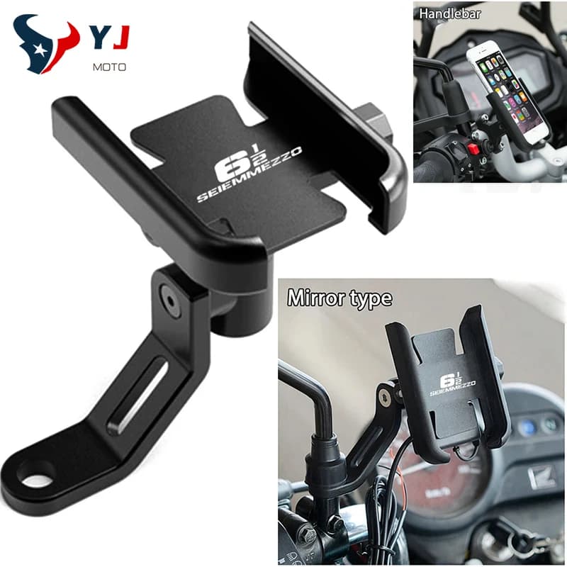 2025 Nuovo Per Moto Morini 61⁄2 SEIEMMEZZO SCR STR 650 Accessori Moto Manubrio Specchio Staffa Del Telefono Mobile GPS Del Basamento Del Supporto
