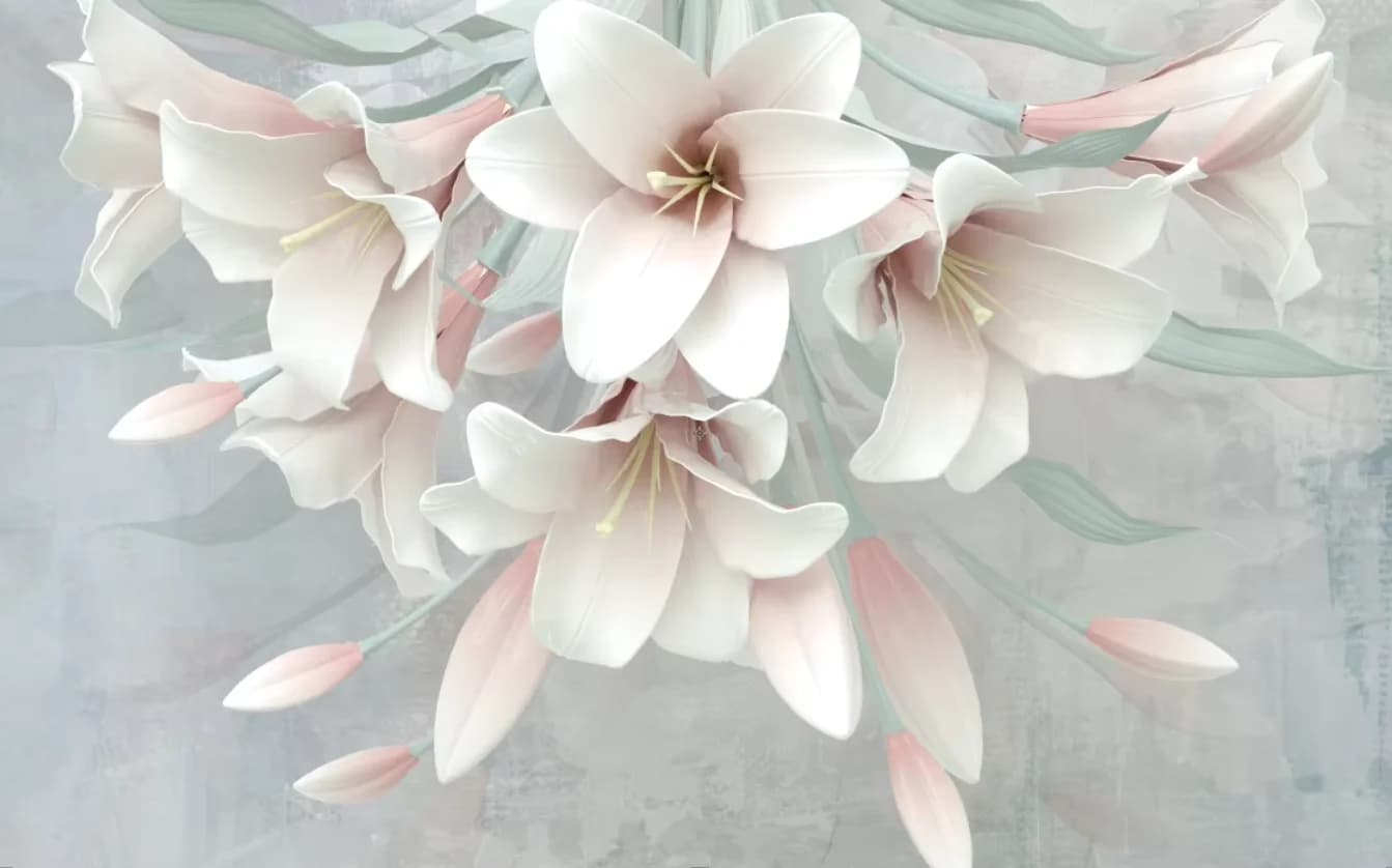 Carta da parati 3D personalizzata, dipinti decorativi retrò di camelia, murales floreali freschi e arazzi per soggiorni e camere da letto