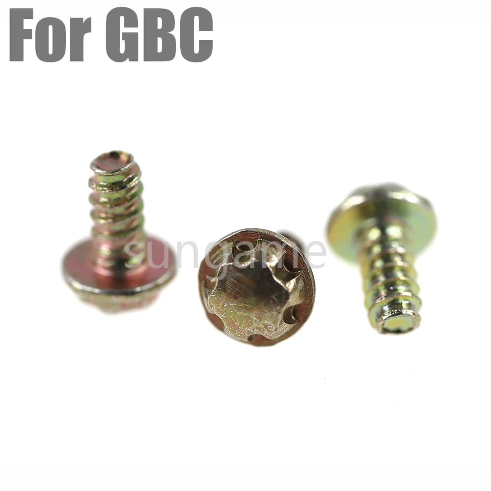30pcs Game Card Housing Case Screws 3.8mm for GBC Game Cartridge Case Housing Box Fixing Screws