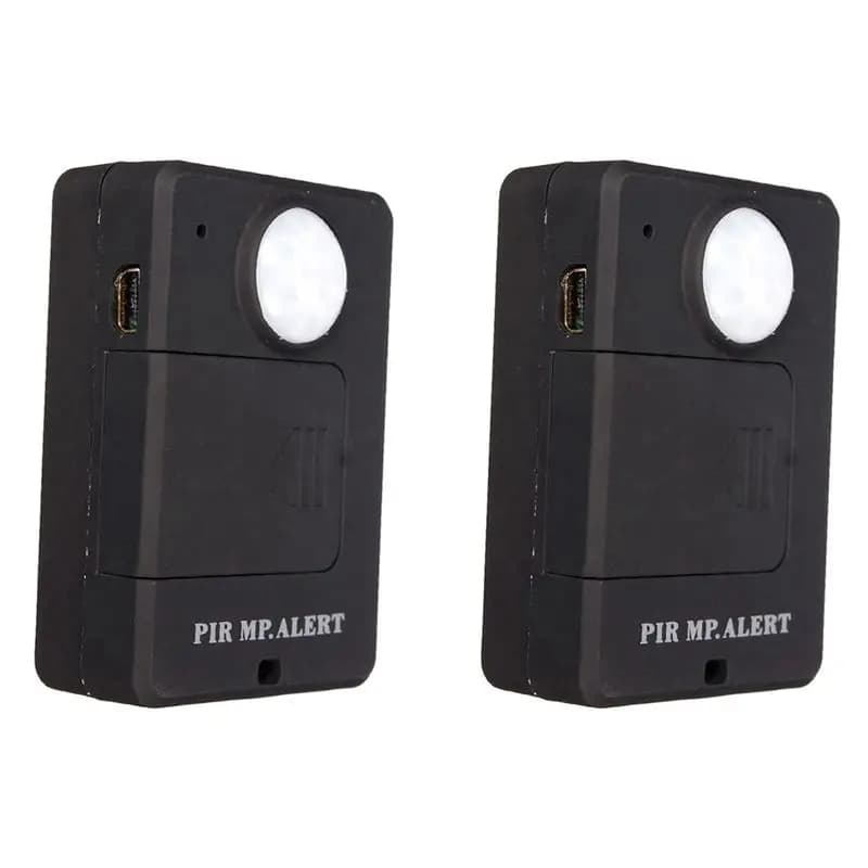 2X Mini GSM PIR Alarm Motion Sensor Alarm Infrared Wireless GSM Alarm Motion Detector With EU Plug