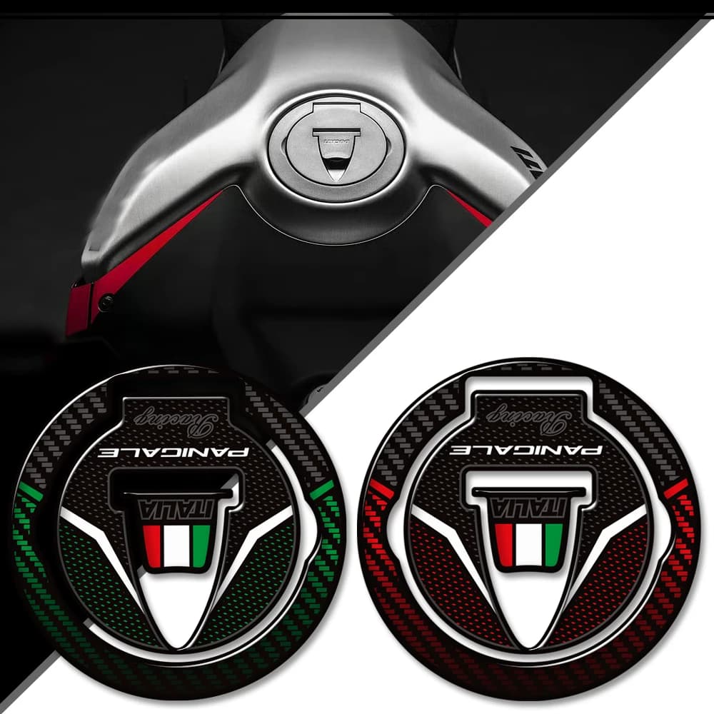 2025 Moto Per Ducati Panigale V4 S V4S Protezione Rilievo del Carro Armato Manopole Laterali Gas Olio Combustibile Kit Ginocchio Carena Parafango Adesivi Decalcomanie
