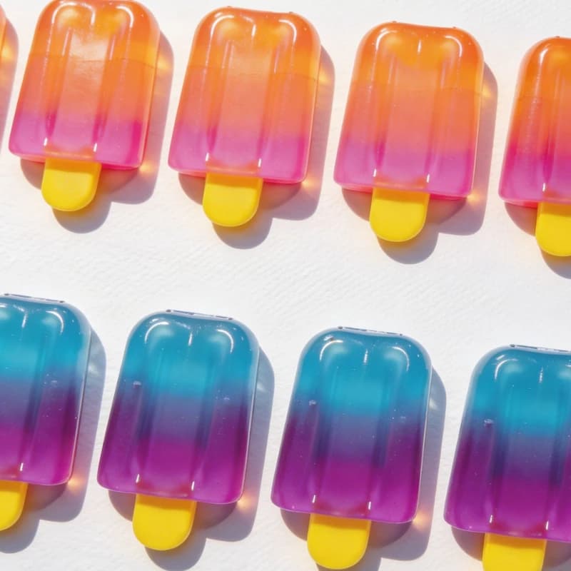Nuovo Giocattolo Antistress NeeDoh Nice-Sicle a Forma di Ghiacciolo 2026, Giocattolo Squeezable Super Solido a Colori Sfumati per Bambini e Adulti