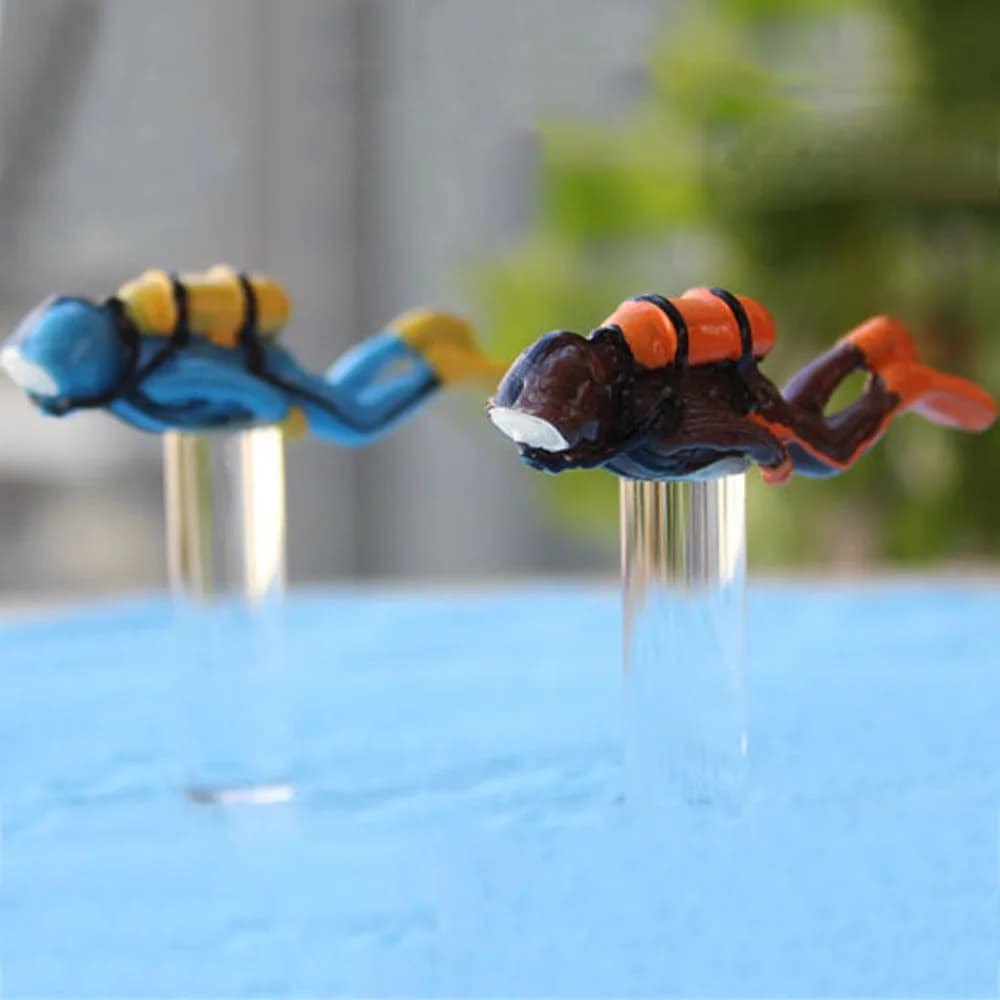 Scene Miniature Sea Explorer Fish Tank Decor Ornament Micro Landscape Action Figures Divers Figurine 3D Model