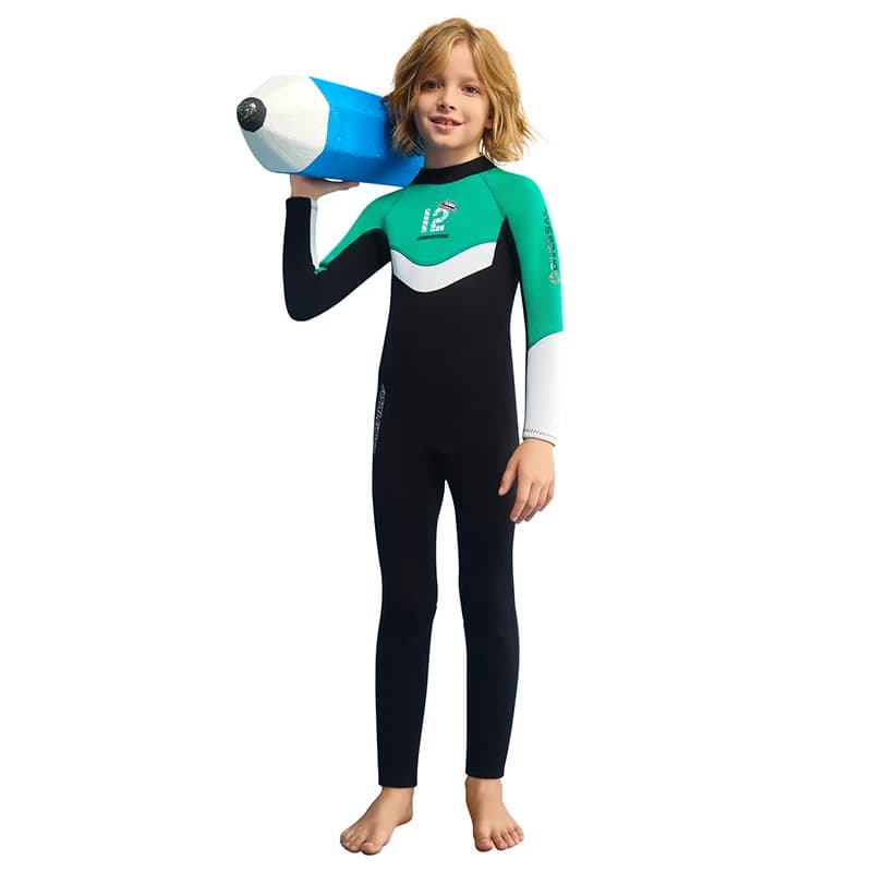 Muta da Surf per Bambini 2.5mm in Neoprene, Completa per Ragazzi, per Acque Fredde, Nuoto, Immersioni e Nautica