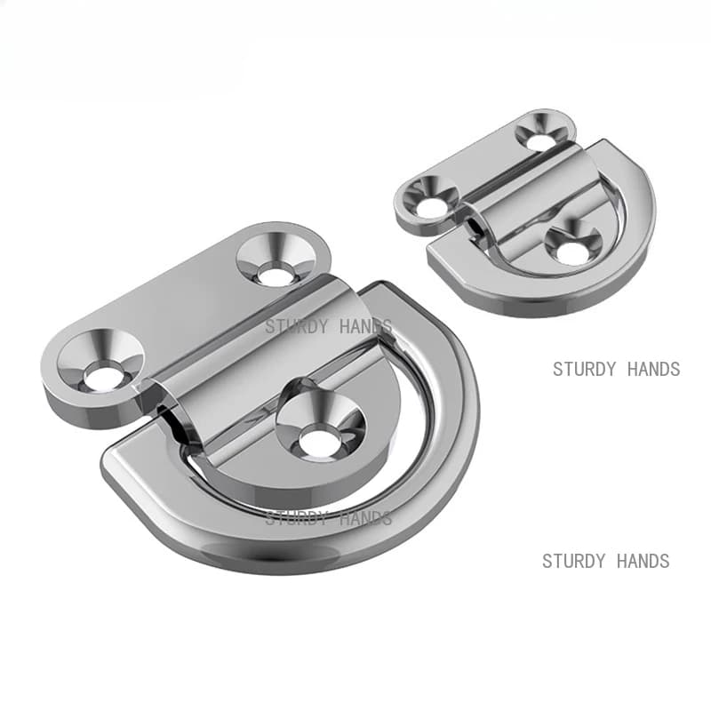 1 pz 304 in acciaio inossidabile legame per carichi pesanti tenditore per corda per yacht fibbia a forma di D accessori hardware marino