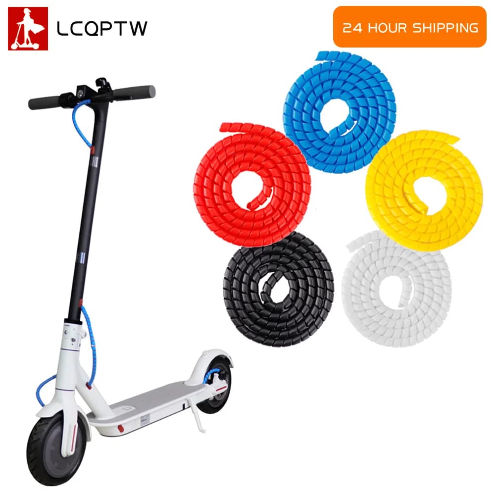 For Ninebot Max G30 for Xiaomi M365 Pro Scooter 1M Electric Scooter Line Protector Line Tube Winding Tubes Accessories