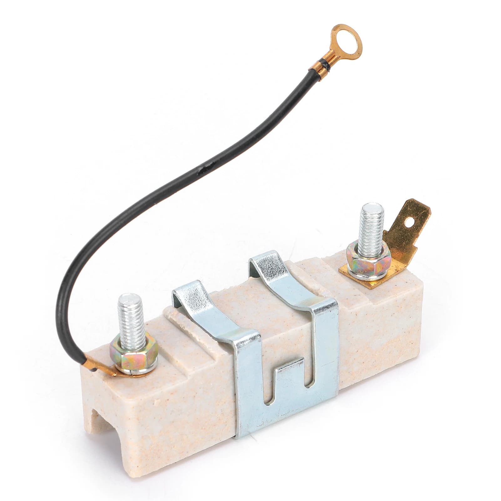 Ignition Coil Resistor Metal Ceramic Wear-Resistance Device for 1.5 Ohm Classic Car Ballast Resistor late 1960s-mid 1980s