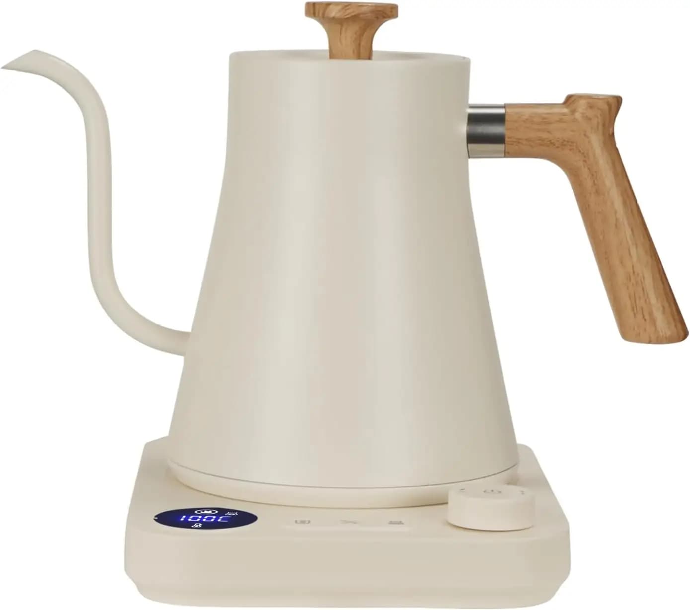 Electric Kettles, Gooseneck Electric Kettle, ±1℉ Temperature Control, Stainless Steel Inner, Quick Heating, for Pour Over Coffee