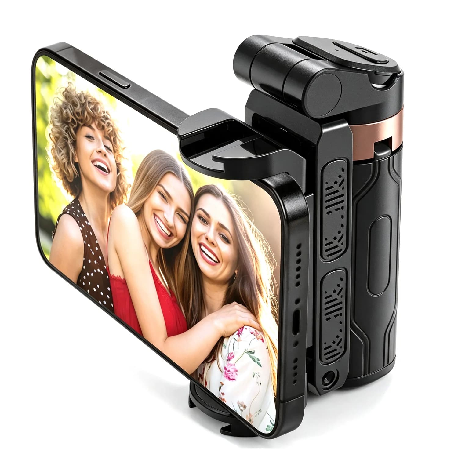 Foldable Mini Selfie Stick Tripod Universal Portable Phone Stand With Detachable Wireless Bluetooth Remote for Smartphone