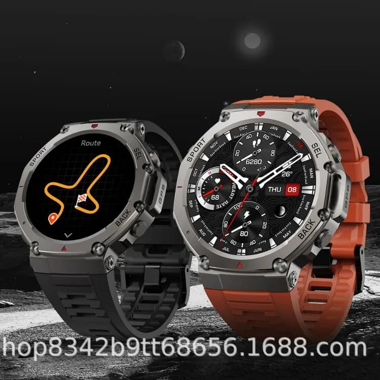 DM58 Smart Watch 5.3 Bluetooth Rilevamento pressione sanguigna ossigeno GPS e altri 5 posizionamenti globali